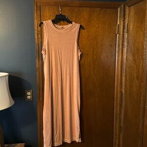Old Navy cotton midi dress, size large